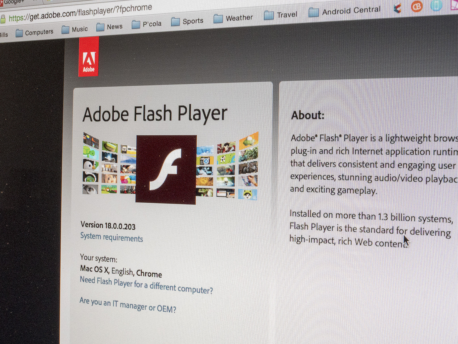 adobe flash reader for mac